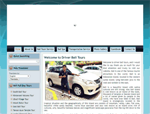 Tablet Screenshot of driverbalitours.com